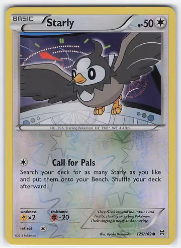 Starly — BREAKthrough · #125 · Englisch, Vorderseite