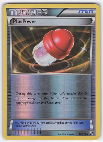 PlusPower — Black & White · #96 · Englisch, Vorderseite