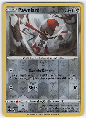Pawniard — Battle Styles · #103 · Englisch, Vorderseite