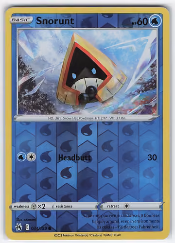 Snorunt — Crown Zenith · #34 · Englisch, Vorderseite