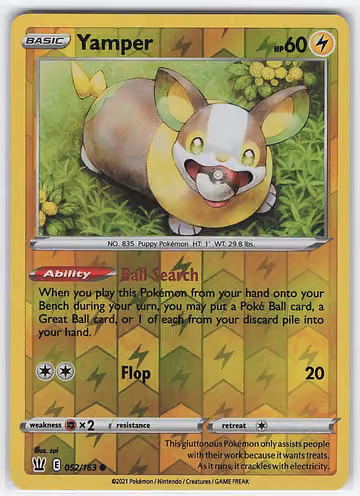 Yamper — Battle Styles · #52 · Englisch, Vorderseite