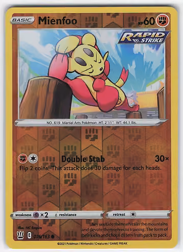 Mienfoo — Battle Styles · #76 · Englisch, Vorderseite