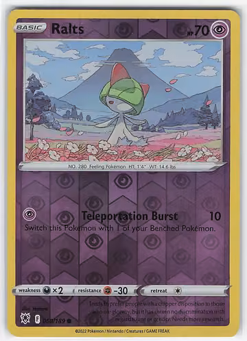 Ralts — Astral Radiance · #60 · Englisch, Vorderseite