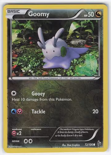 Goomy — Flashfire · #72 · Englisch, Vorderseite