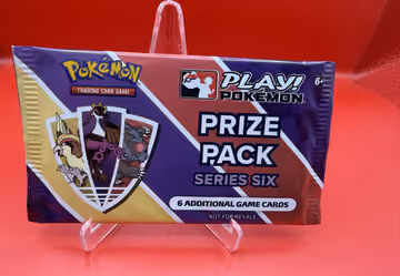 Play! Pokémon Prize Pack – Series Six — Sealed product · Play! Pokémon Prize Pack · Series Six · Englisch, Vorderseite