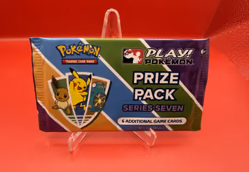 Play! Pokémon Prize Pack – Series Seven — Sealed product · Play! Pokémon Prize Pack · Series Seven · Englisch, Vorderseite