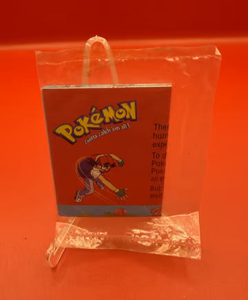 Master World of Pokémon checklist poster (Hasbro, 1999) – sealed — Sealed product · Englisch, Vorderseite