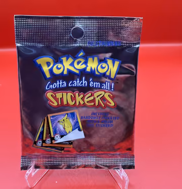 Pokémon Stickers pack – Artbox (1999) — Sticker pack · Artbox Pokémon Stickers · Englisch, Vorderseite