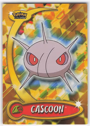 Cascoon — Pokemon 2004 Topps Advanced Challenge · #12 · Englisch, Vorderseite