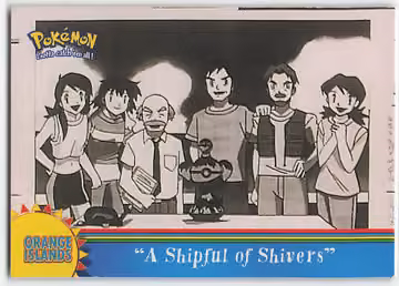 A Shipful of Shivers — Pokemon 2000 Topps TV Episode · #OR12 · Englisch, Vorderseite