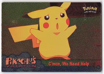 C'mon, We Need Help — Pokemon 1999 Topps Movie · #53 · Englisch, Vorderseite