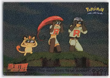 The Nefarious Team Rocket — Pokemon 1999 Topps Movie · #12 · Englisch, Vorderseite