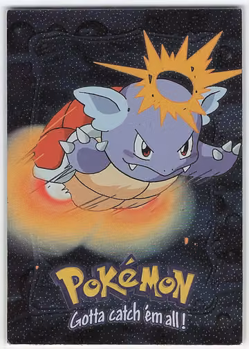 Wartortle — Pokemon 1999 Topps Movie Evolution · #E8 of 12 · Englisch, Vorderseite