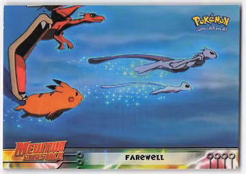 Farewell — Pokemon 1999 Topps Movie · #39 · Englisch, Vorderseite