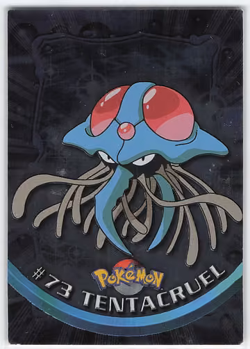 Tentacruel — Pokemon 1999 Topps TV · #73 · Englisch, Vorderseite