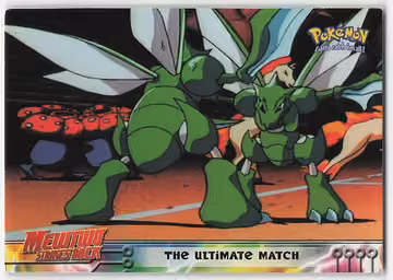 The Ultimate Match — Pokemon 1999 Topps Movie · #34 · Englisch, Vorderseite