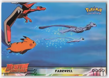 Farewell — Pokemon 1999 Topps Movie · #39 · Englisch, Vorderseite