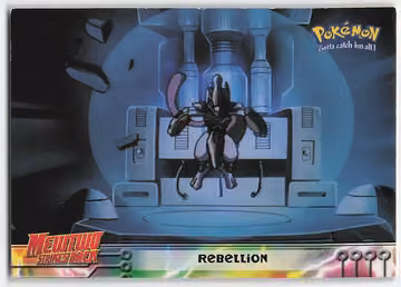 Rebellion — Pokemon 1999 Topps Movie · #8 · Englisch, Vorderseite