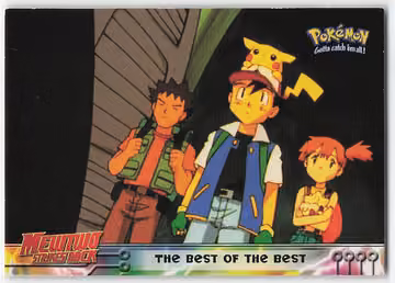 The Best Of The Best — Pokemon 1999 Topps Movie · #20 · Englisch, Vorderseite