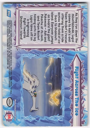 Flight Across The Ice, Rückseite
