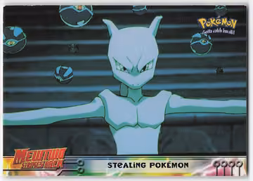 Stealing Pokémon — Pokemon 1999 Topps Movie · #27 · Englisch, Vorderseite