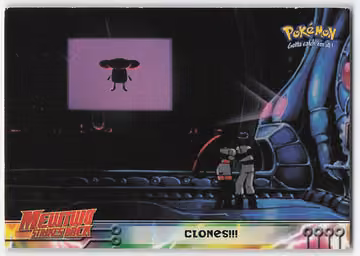 Clones!!! — Pokemon 1999 Topps Movie · #29 · Englisch, Vorderseite