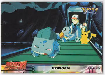 Reunited — Pokemon 1999 Topps Movie · #31 · Englisch, Vorderseite