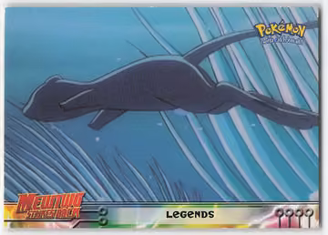 Legends — Pokemon 1999 Topps Movie · #1 · Englisch, Vorderseite