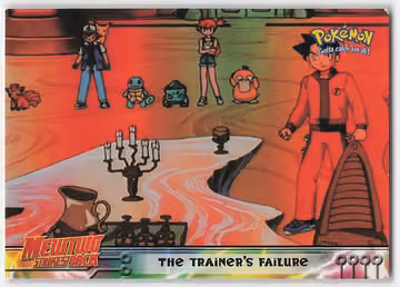 The Trainer's Failure — Pokemon 1999 Topps Movie · #22 · Englisch, Vorderseite