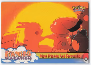 New Friends And Farewells — Pokemon 1999 Topps Movie · #59 · Englisch, Vorderseite