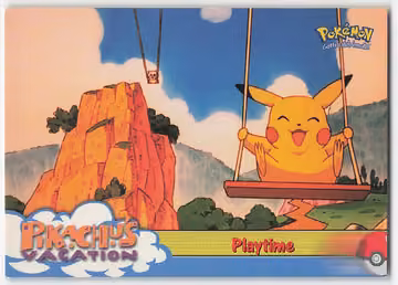 Playtime — Pokemon 1999 Topps Movie · #57 · Englisch, Vorderseite