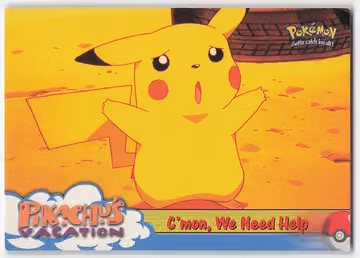 C'mon, We Need Help — Pokemon 1999 Topps Movie · #53 · Englisch, Vorderseite
