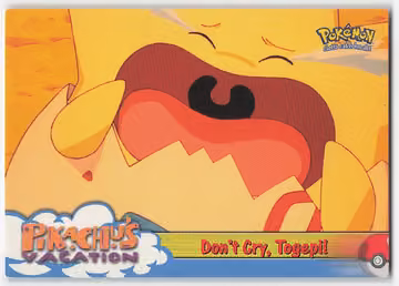 Don't Cry, Togepi! — Pokemon 1999 Topps Movie · #43 · Englisch, Vorderseite