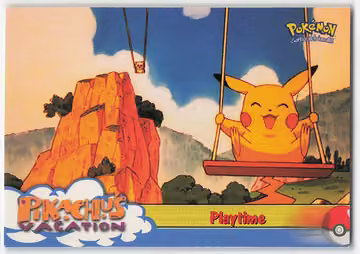 Playtime — Pokemon 1999 Topps Movie · #57 · Englisch, Vorderseite