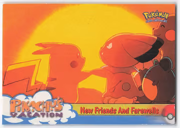New Friends And Farewells — Pokemon 1999 Topps Movie · #59 · Englisch, Vorderseite