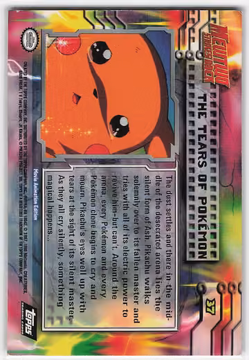 The Tears Of Pokémon, Rückseite