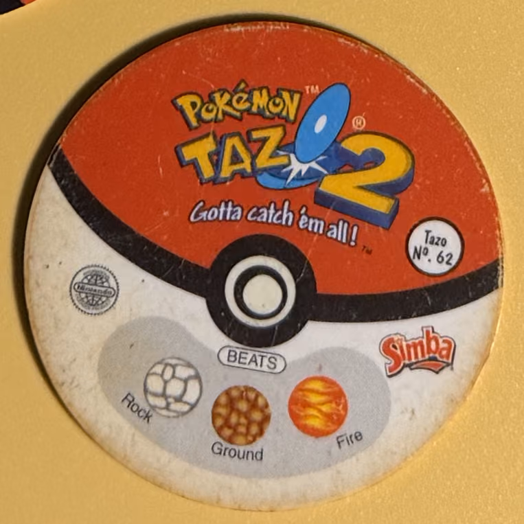 Gyarados, Rückseite