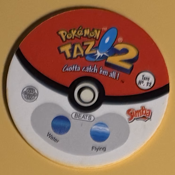 Zapdos, Rückseite