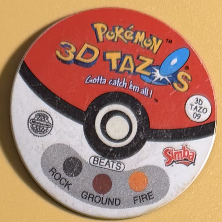 Squirtle – Wartortle – Blastoise, Rückseite
