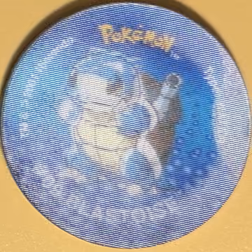 Squirtle – Wartortle – Blastoise — Tazo · 3D Tazos · Tazo Nr. 09 · Englisch, Vorderseite