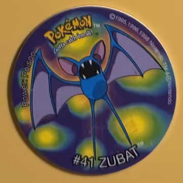 Zubat — Tazo · Tazo · Tazo Nr. 29 · Englisch, Vorderseite