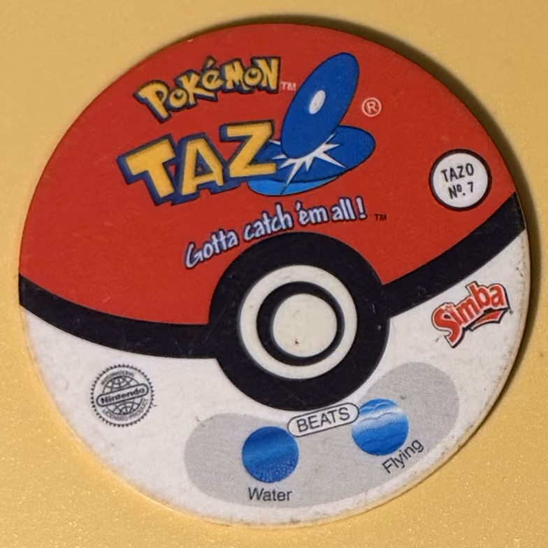 Pikachu, Rückseite