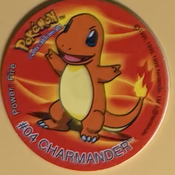 Charmander — Tazo · Tazo · Tazo Nr. 2 · Englisch, Vorderseite