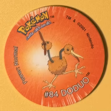 Doduo — Tazo · Tazo 3 · Tazo Nr. 115 · Englisch, Vorderseite