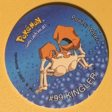 Kingler — Tazo · Tazo 3 · Tazo Nr. 120 · Englisch, Vorderseite
