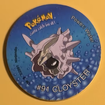 Cloyster — Tazo · Tazo 3 · Tazo Nr. 118 · Englisch, Vorderseite