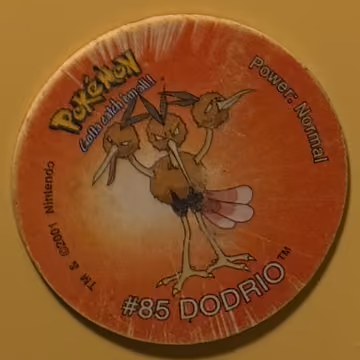 Dodrio — Tazo · Tazo 3 · Tazo Nr. 116 · Englisch, Vorderseite