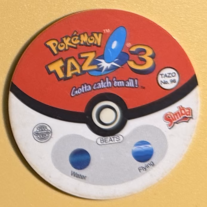 Raichu, Rückseite