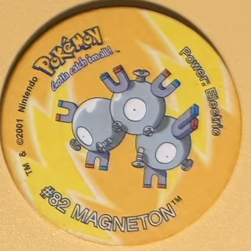 Magneton — Tazo · Tazo 3 · Tazo Nr. 114 · Englisch, Vorderseite