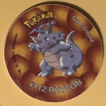 Rhydon — Tazo · Tazo 3 · Tazo Nr. 122 · Englisch, Vorderseite